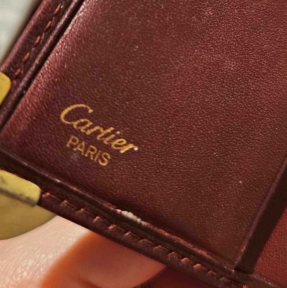 Cartier Wallet, With Authentication Card, Great C… - image 2